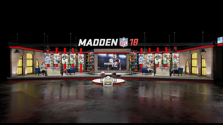 Experiential design render for EA. 